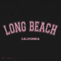 Long Beach California Ca Varsity Style On Long Beach Visor thumb 3