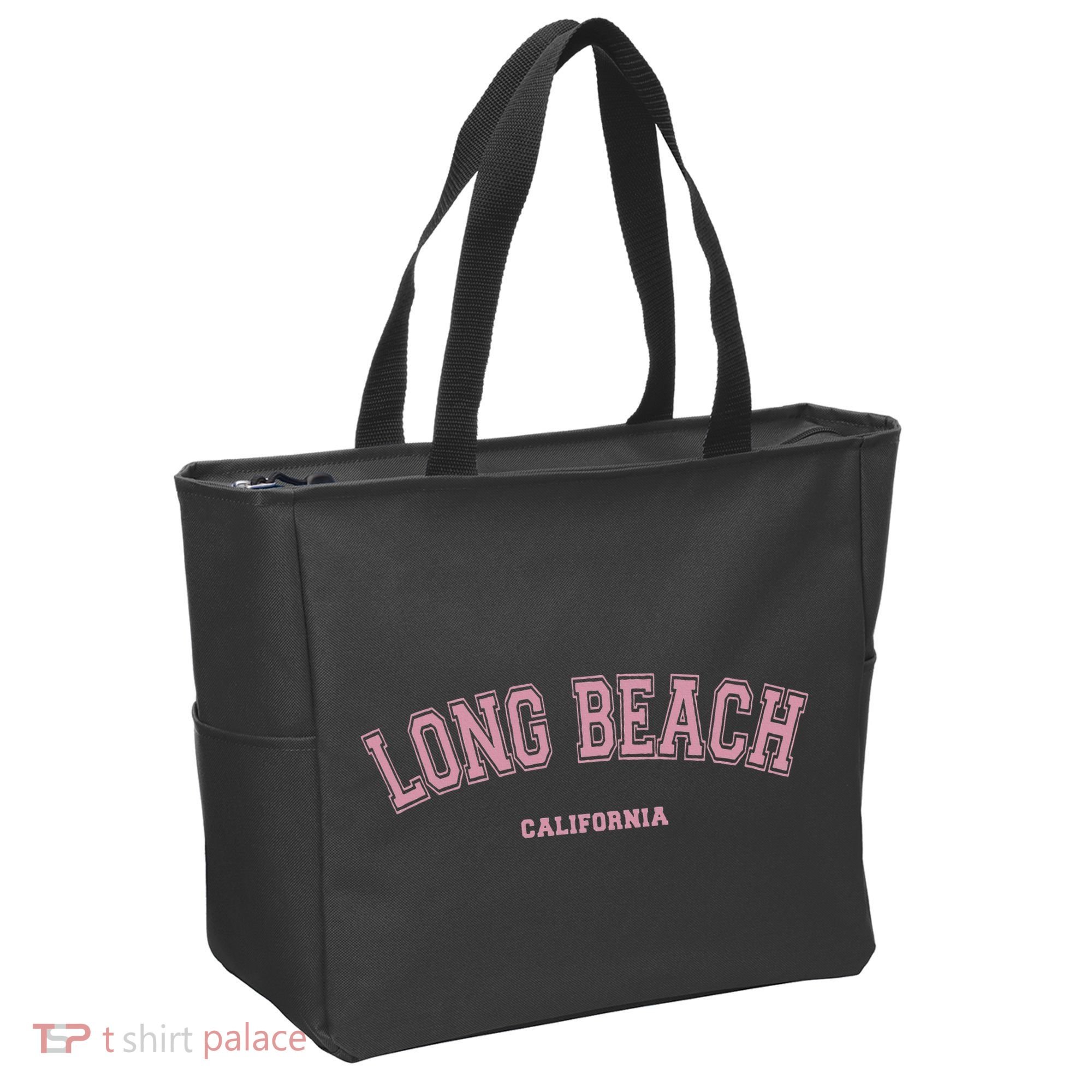 Long Beach California Ca Varsity Style On Long Beach Tote Bag