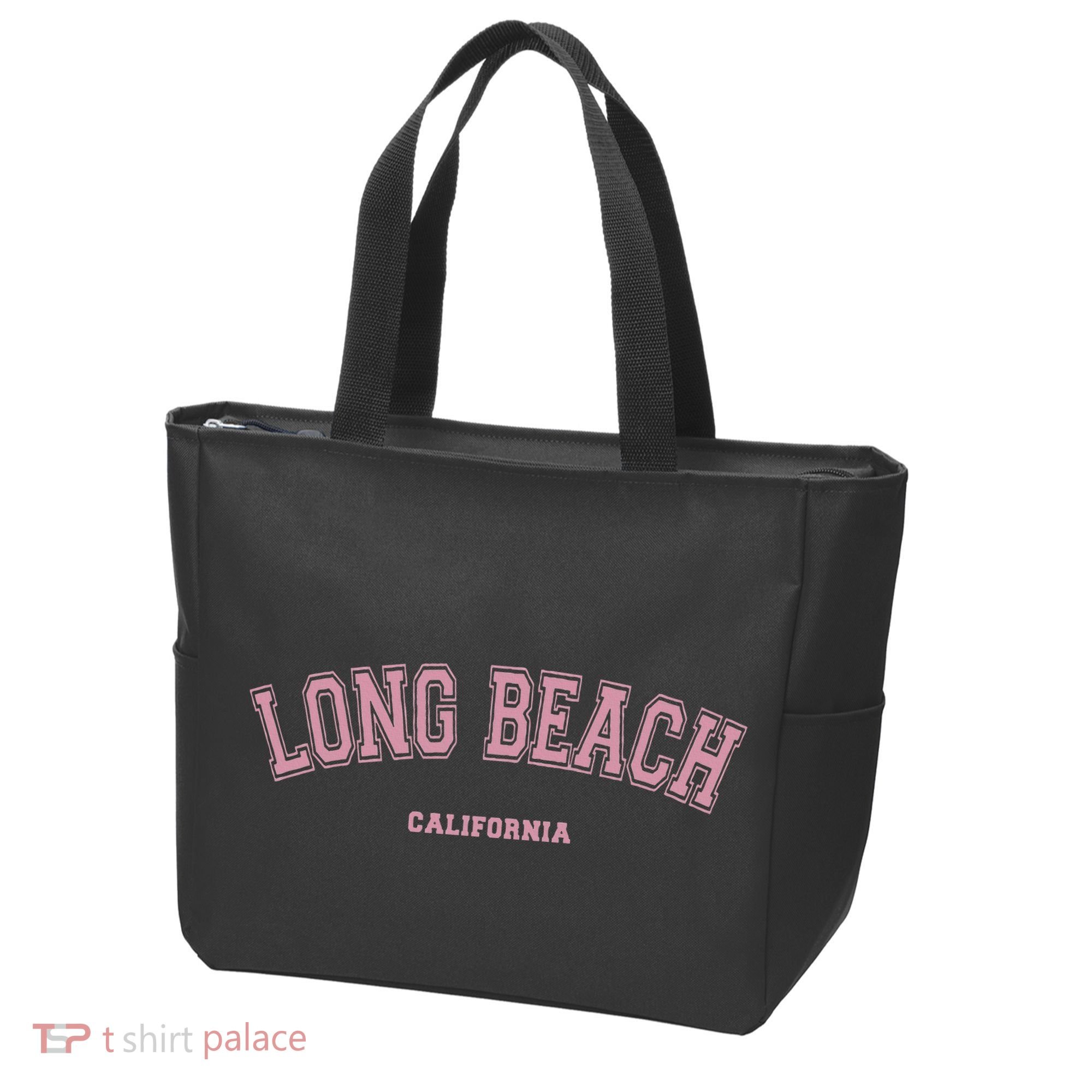 Long Beach California Ca Varsity Style On Long Beach Tote Bag