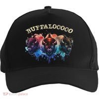 Lucky Buffalo Casino Slot Machine Buffalooooo Gambling Five-Panel Snapback Cap thumb 0