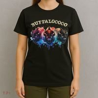 Lucky Buffalo Casino Slot Machine Buffalooooo Gambling T-Shirt thumb 4
