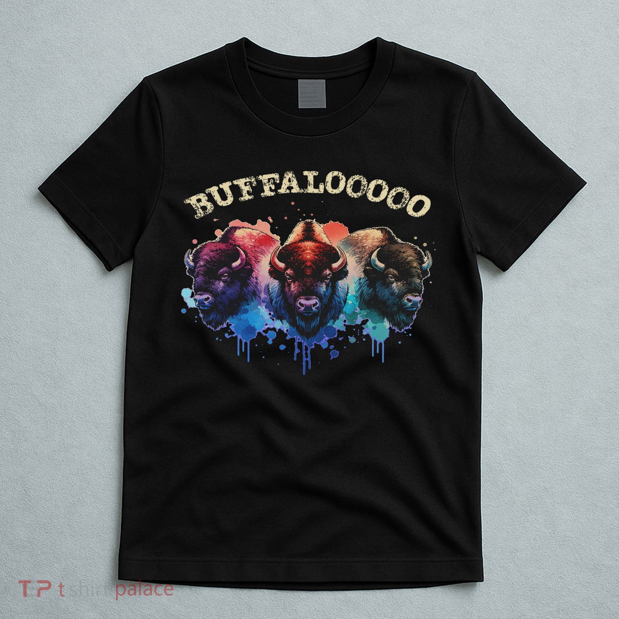 Lucky Buffalo Casino Slot Machine Buffalooooo Gambling T-Shirt