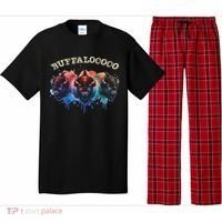 Lucky Buffalo Casino Slot Machine Buffalooooo Gambling Pajama Set thumb 0