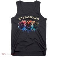 Lucky Buffalo Casino Slot Machine Buffalooooo Gambling Tank Top thumb 0