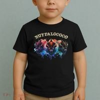 Lucky Buffalo Casino Slot Machine Buffalooooo Gambling Toddler T-Shirt thumb 2