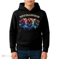 Lucky Buffalo Casino Slot Machine Buffalooooo Gambling Kids Hoodie thumb 4