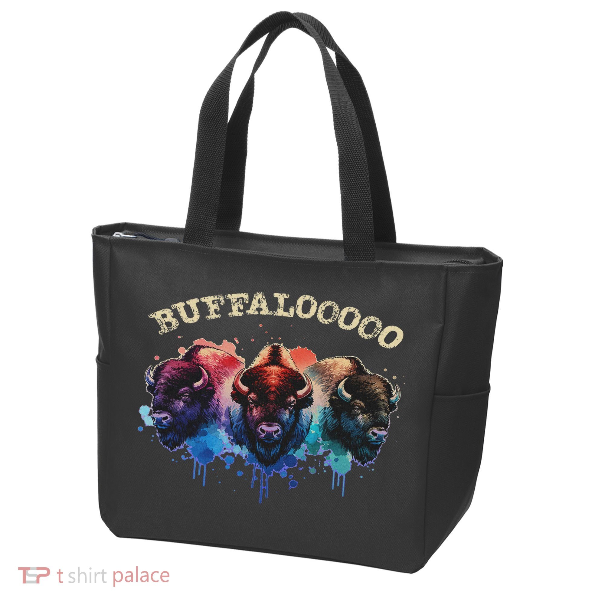 Lucky Buffalo Casino Slot Machine Buffalooooo Gambling Tote Bag