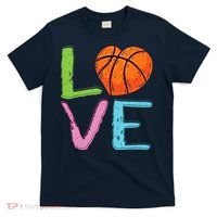 Love Basketball Cute Wo Girl Basketball Lover T-Shirt thumb 0