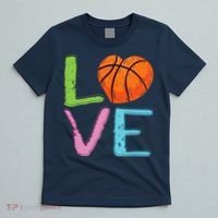 Love Basketball Cute Wo Girl Basketball Lover T-Shirt thumb 5
