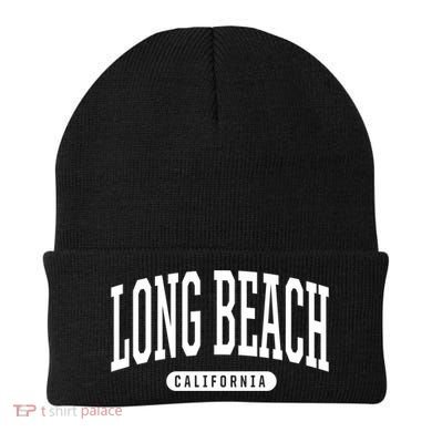 Long Beach Cute Gift College University Style Ca Usa Cute Gift Beanie