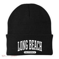 Long Beach Cute Gift College University Style Ca Usa Cute Gift Beanie thumb 0
