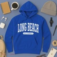 Long Beach Cute Gift College University Style Ca Usa Cute Gift Hoodie thumb 3