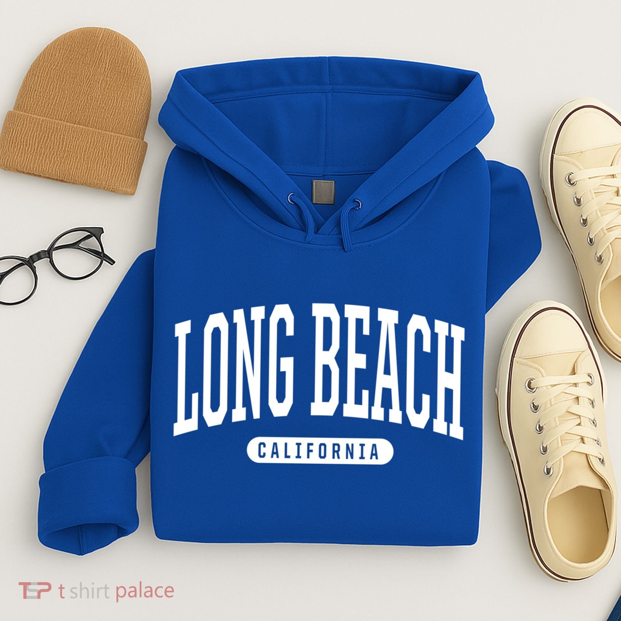 Long Beach Cute Gift College University Style Ca Usa Cute Gift Hoodie