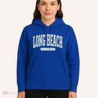 Long Beach Cute Gift College University Style Ca Usa Cute Gift Hoodie thumb 5