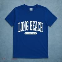 Long Beach Cute Gift College University Style Ca Usa Cute Gift T-Shirt thumb 5