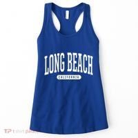 Long Beach Cute Gift College University Style Ca Usa Cute Gift Women's Tank Top thumb 0