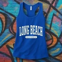 Long Beach Cute Gift College University Style Ca Usa Cute Gift Women's Tank Top thumb 3