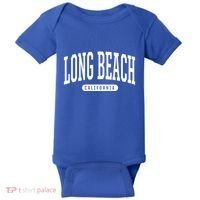 Long Beach Cute Gift College University Style Ca Usa Cute Gift Baby Bodysuit thumb 0