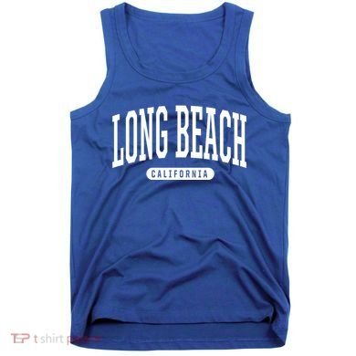 Long Beach Cute Gift College University Style Ca Usa Cute Gift Tank Top