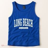 Long Beach Cute Gift College University Style Ca Usa Cute Gift Tank Top thumb 2