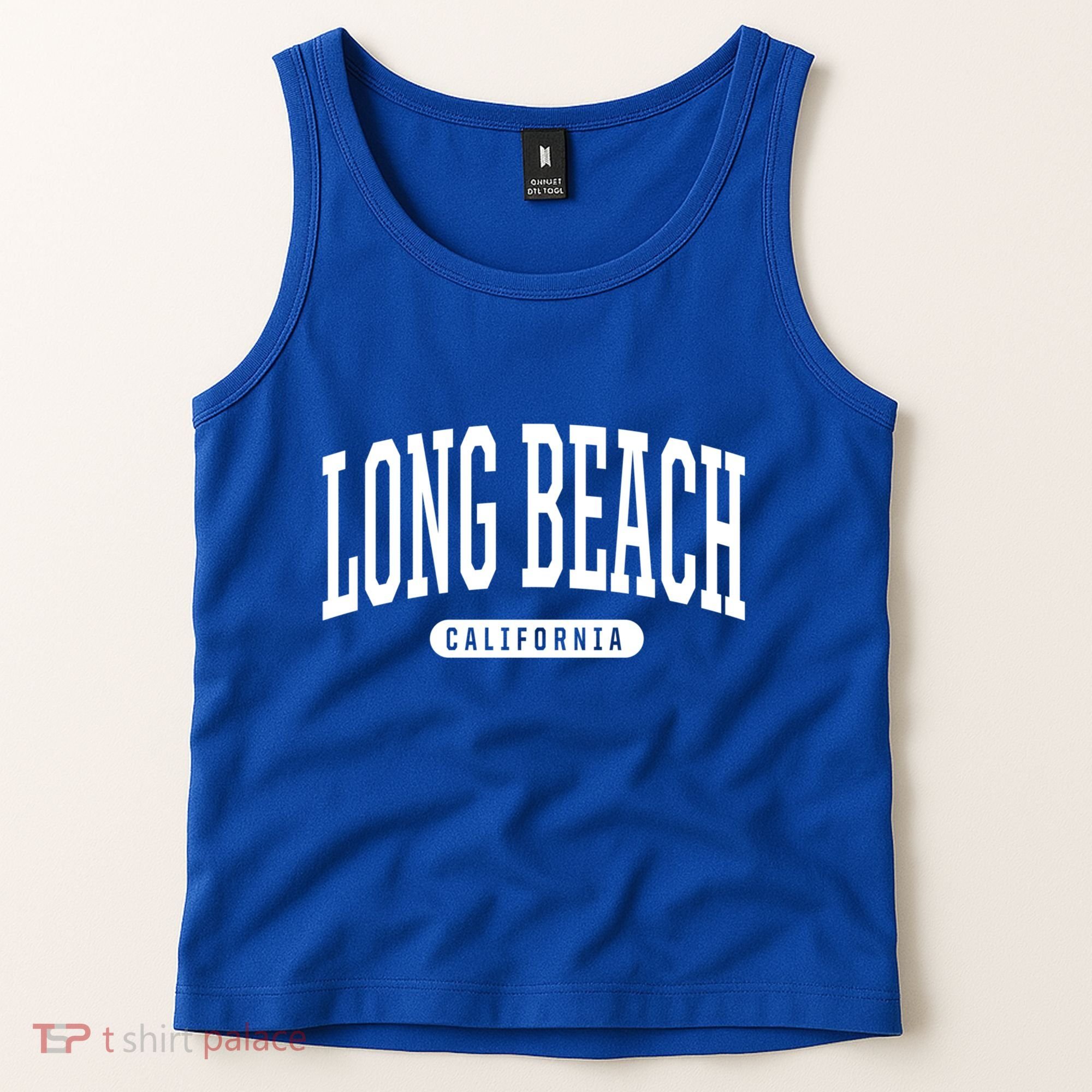 Long Beach Cute Gift College University Style Ca Usa Cute Gift Tank Top