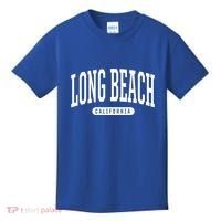 Long Beach Cute Gift College University Style Ca Usa Cute Gift Kids T-Shirt thumb 0