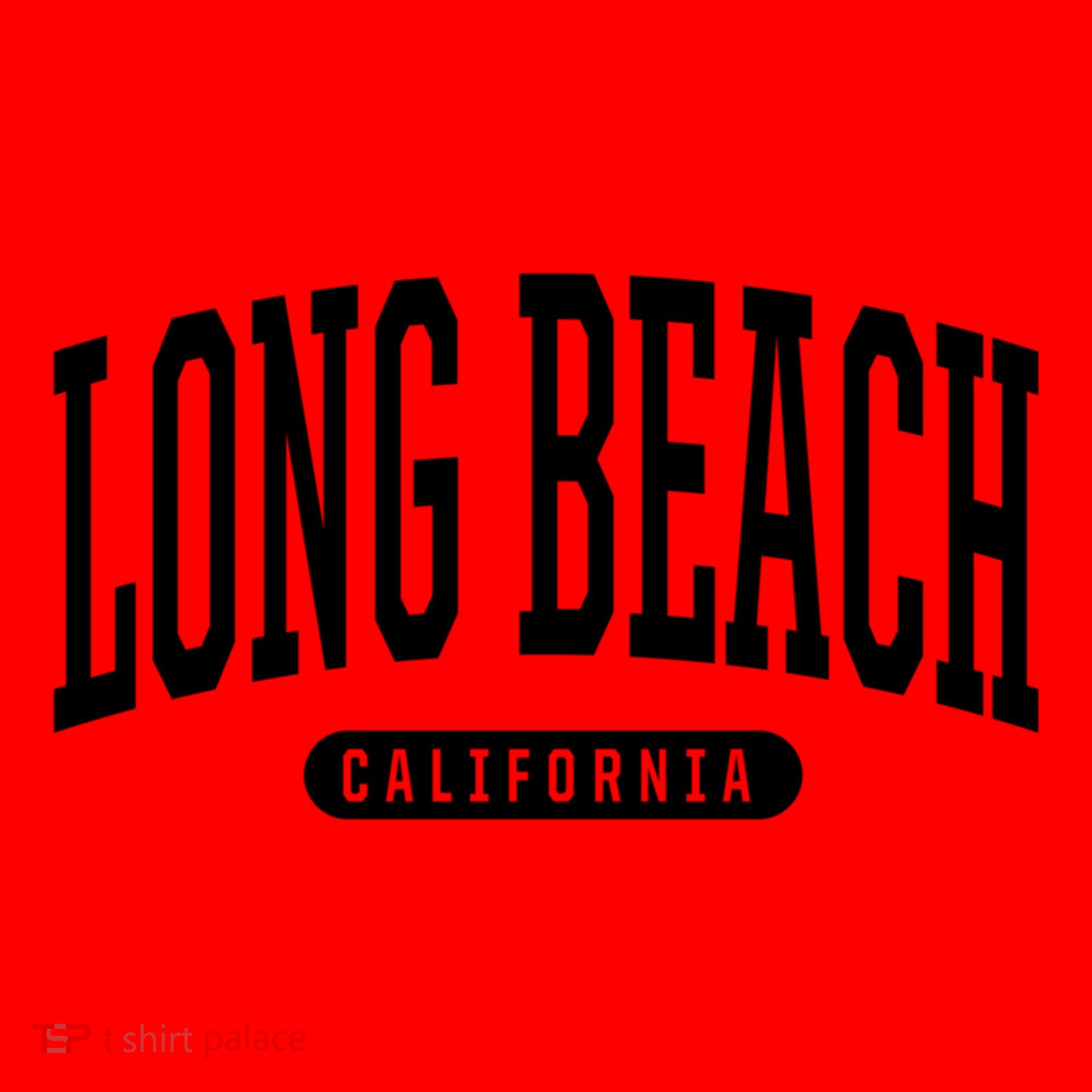 Long Beach Cute Gift College University Style Ca Usa Cute Gift Santa Hat