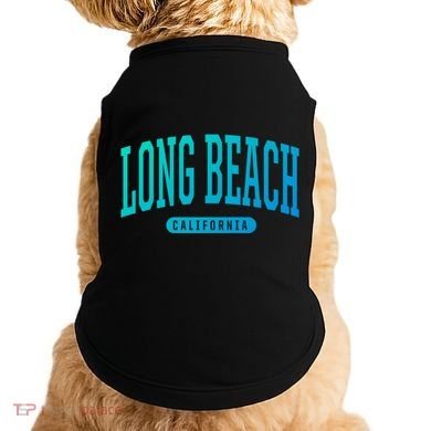 Long Beach Cute Gift College University Style Ca Usa Cute Gift Doggie Tank