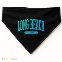 Long Beach Cute Gift College University Style Ca Usa Cute Gift USA-Made Doggie Bandana thumb 0