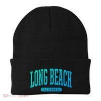 Long Beach Cute Gift College University Style Ca Usa Cute Gift Beanie thumb 0