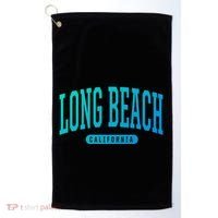 Long Beach Cute Gift College University Style Ca Usa Cute Gift Golf Towel thumb 0