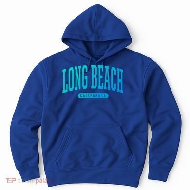 Long Beach Cute Gift College University Style Ca Usa Cute Gift Hoodie
