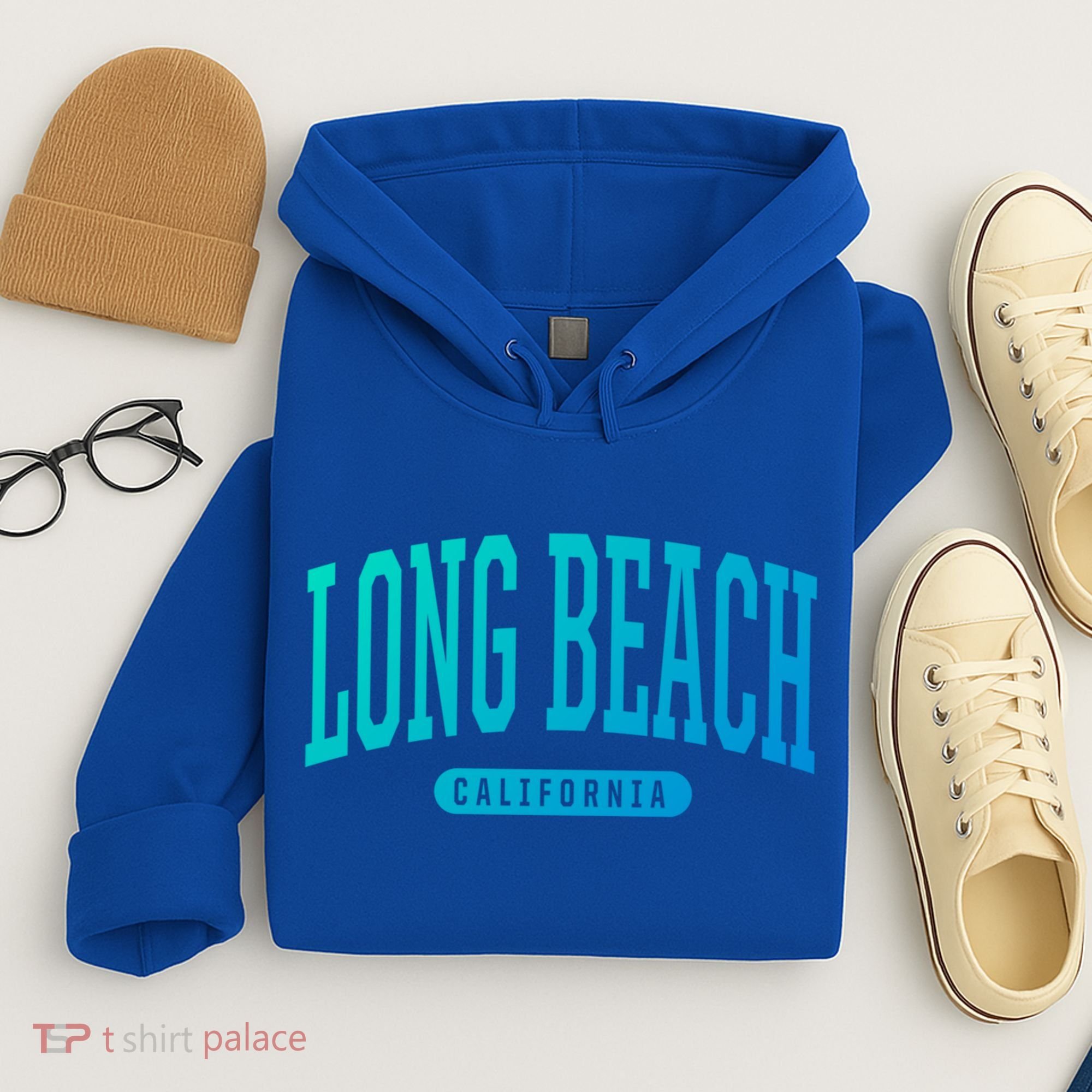 Long Beach Cute Gift College University Style Ca Usa Cute Gift Hoodie