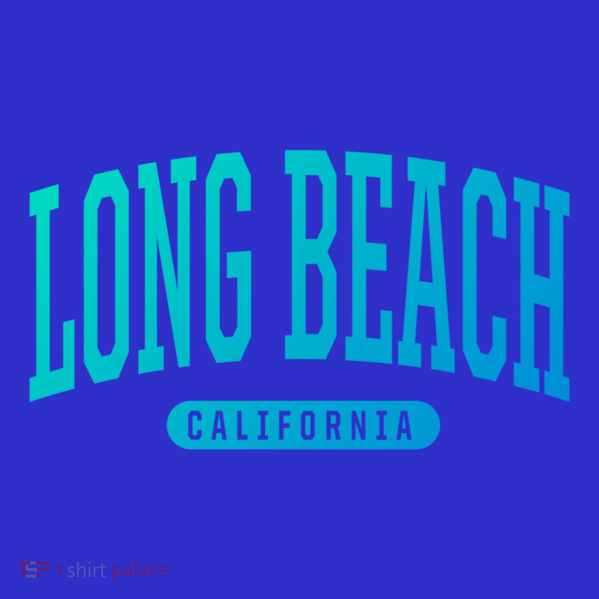 Long Beach Cute Gift College University Style Ca Usa Cute Gift T-Shirt