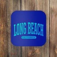 Long Beach Cute Gift College University Style Ca Usa Cute Gift Coaster thumb 0