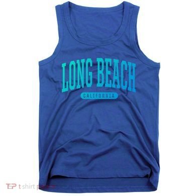 Long Beach Cute Gift College University Style Ca Usa Cute Gift Tank Top