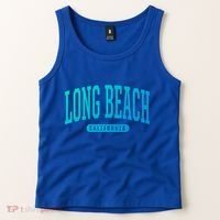 Long Beach Cute Gift College University Style Ca Usa Cute Gift Tank Top thumb 2