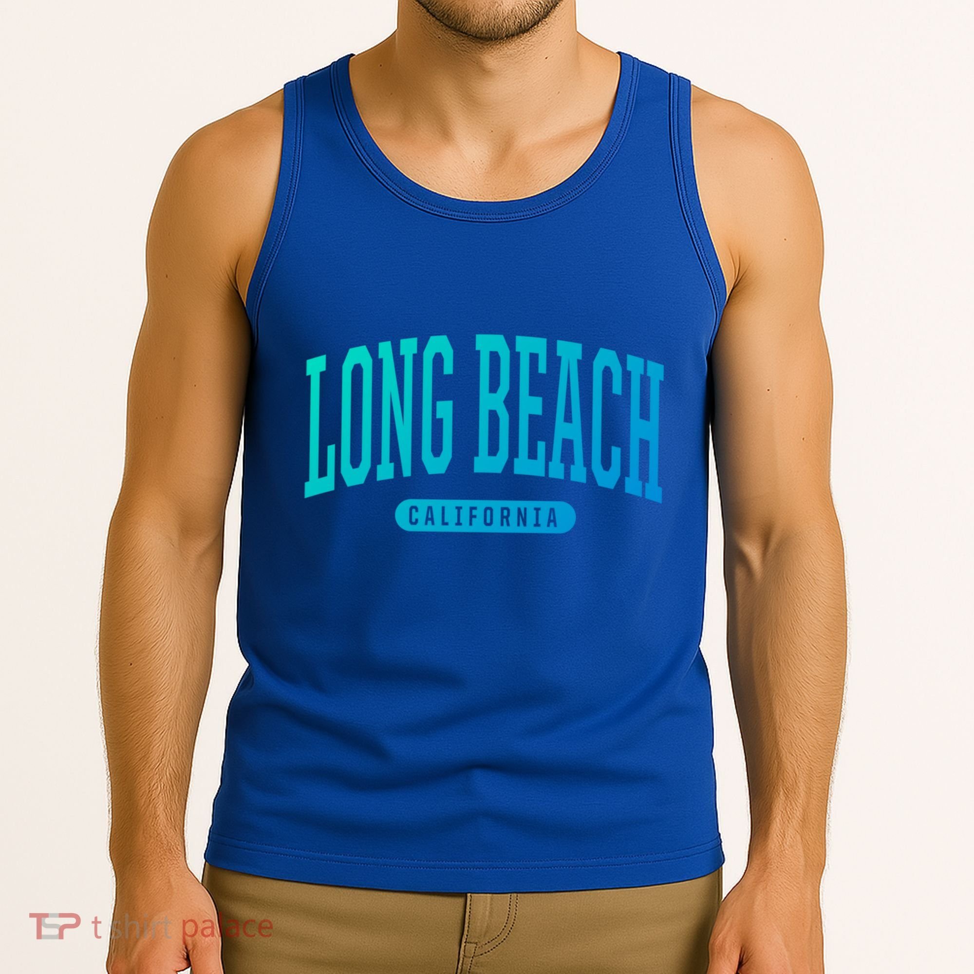 Long Beach Cute Gift College University Style Ca Usa Cute Gift Tank Top