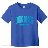 Long Beach Cute Gift College University Style Ca Usa Cute Gift Toddler T-Shirt thumb 0