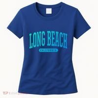 Long Beach Cute Gift College University Style Ca Usa Cute Gift Women's T-Shirt thumb 0