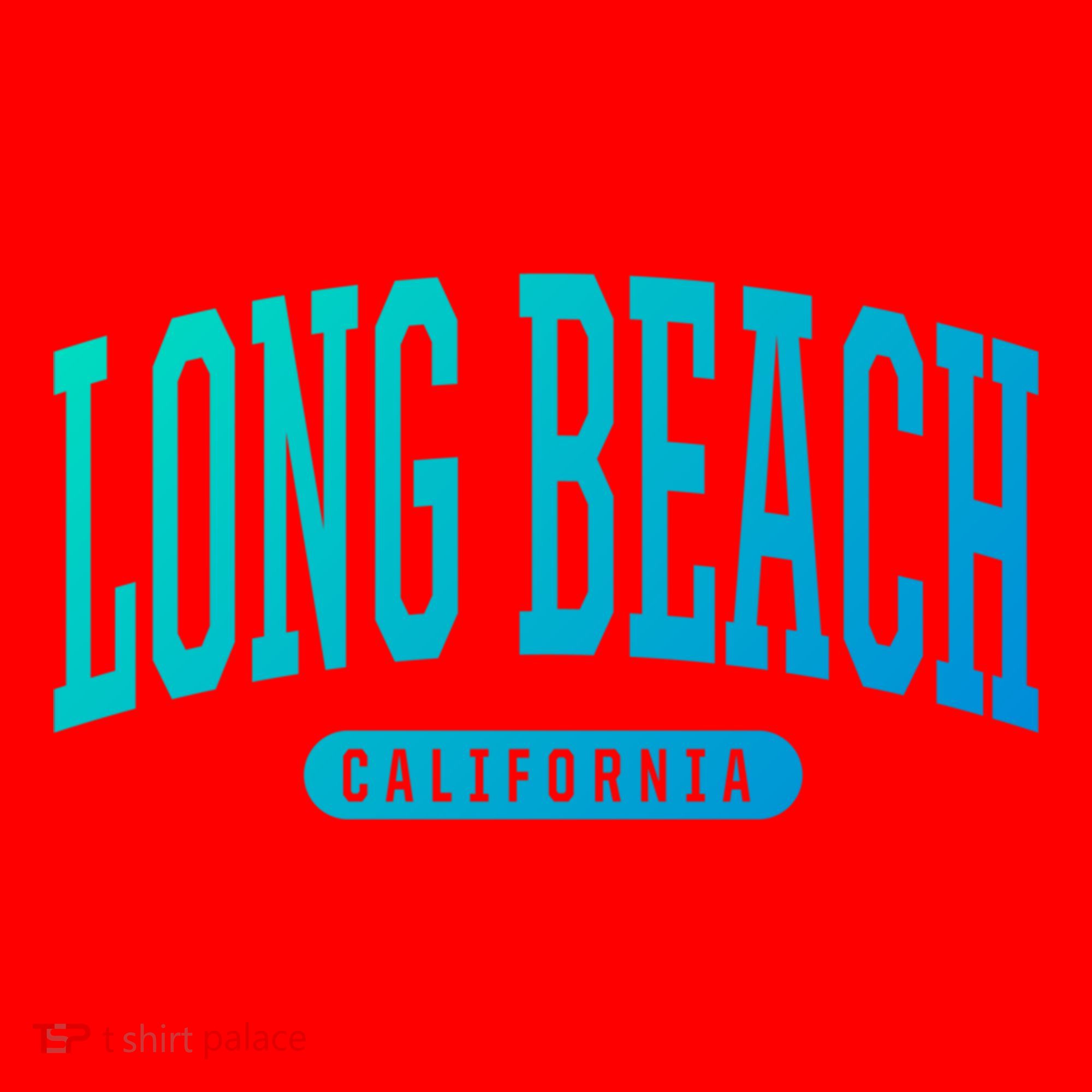 Long Beach Cute Gift College University Style Ca Usa Cute Gift Santa Hat