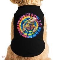 Lizard Bearded Dragon Reptile Tie Dye Spiral Rainbow Cute Doggie Tank thumb 0