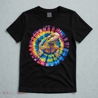 Lizard Bearded Dragon Reptile Tie Dye Spiral Rainbow Cute T-Shirt thumb 5