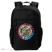 Lizard Bearded Dragon Reptile Tie Dye Spiral Rainbow Cute Backpack thumb 0