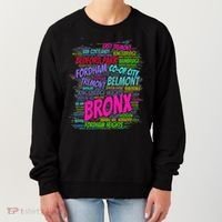 Love Boogie Down Bronx New York City Pride Clipart Women's Sweatshirt thumb 0