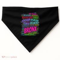 Love Boogie Down Bronx New York City Pride Clipart USA-Made Doggie Bandana thumb 0