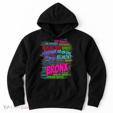 Love Boogie Down Bronx New York City Pride Clipart Hoodie