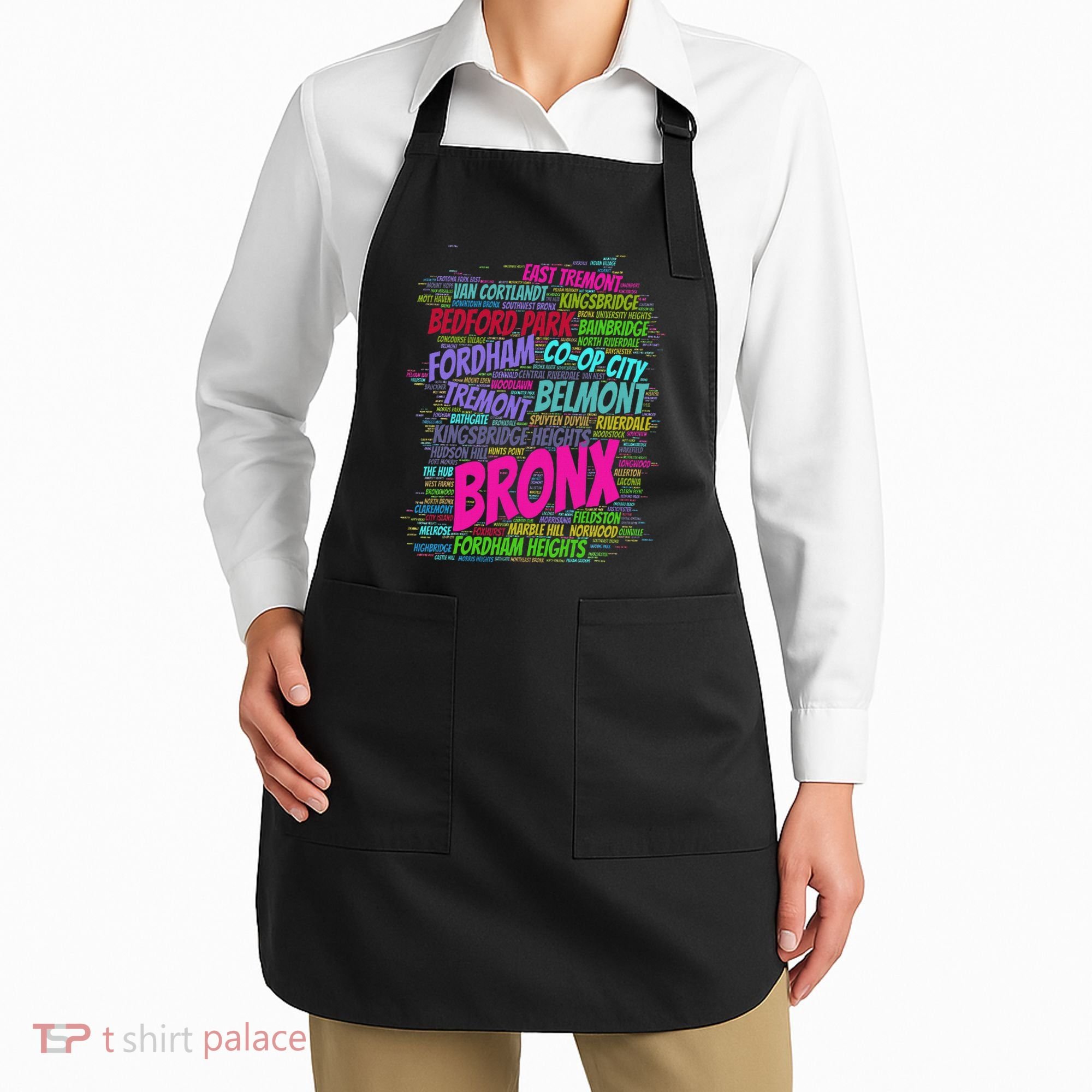 Love Boogie Down Bronx New York City Pride Clipart Apron