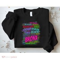 Love Boogie Down Bronx New York City Pride Clipart Sweatshirt thumb 2