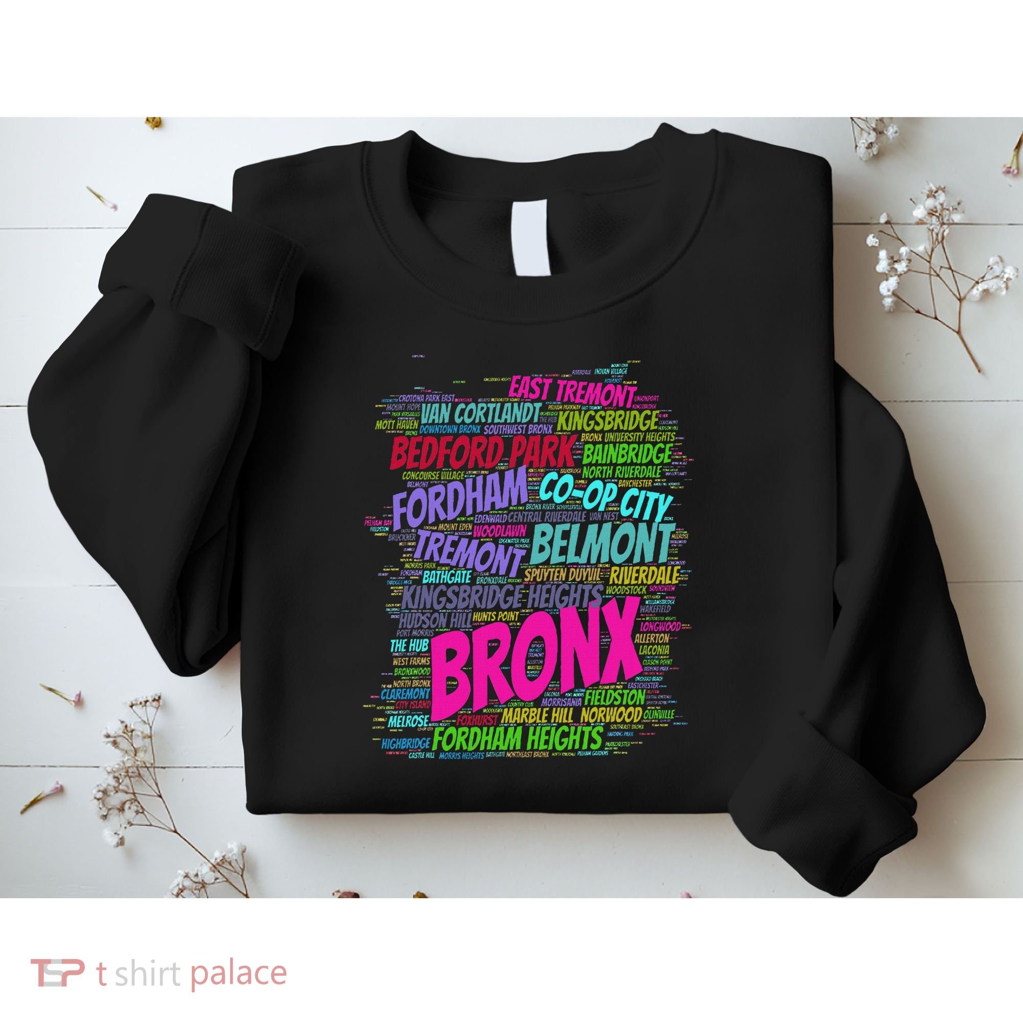 Love Boogie Down Bronx New York City Pride Clipart Sweatshirt